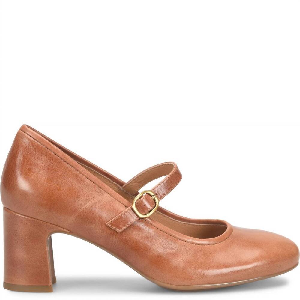 NEW SOFFT women's adalaide mary jane pumps in luggage